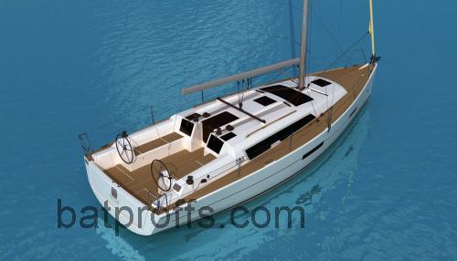 Dufour 382 tekniska specifikationer 